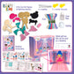 Craftiloo Ballerina Dancers Sewing Kit For Kids, Fun And Educational Craft Set For Boys And Girls Age 5-12, Sew Your Own Felt Ba