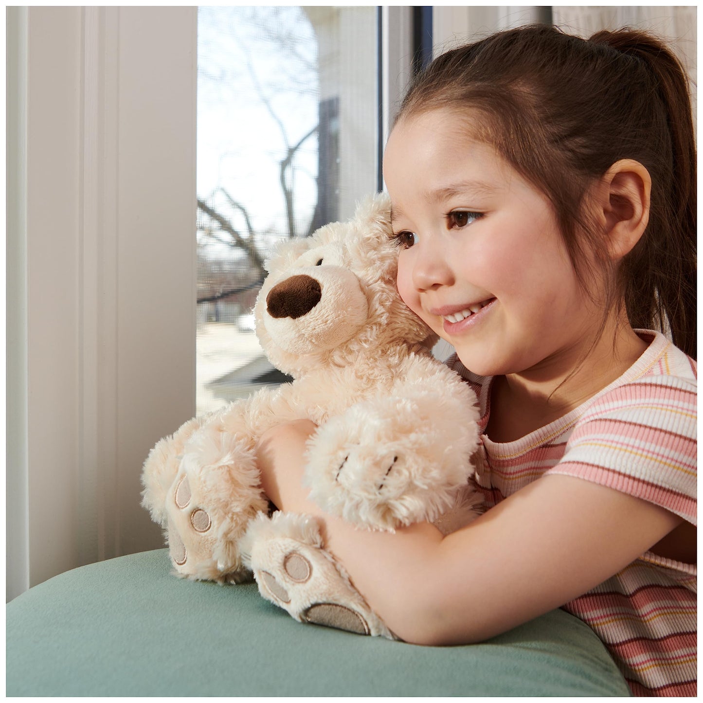 GUND Philbin Classic Teddy Bear, Beige, 12", Premium Stuffed Animal for Ages 1+, High Quality Materials, Model 6052811