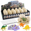 Dinosaur Eggs Excavation Dig Kit - 12 Unique Eggs Dinosaur Toy