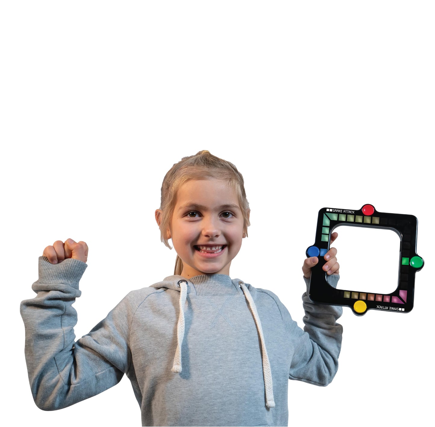 Snake Attack Electronic Handheld Game - Solo And Multiplayer Reflex Game For Kids Ages 8+