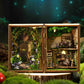 CUTEROOM DIY Miniature House Kit - Wooden Dollhouse with Furniture, One Size, Forest Wonderland
