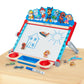 Melissa & Doug PAW Patrol Wooden Double-Sided Tabletop Art Center Easel (33 Pieces) PAW Patrol Toys, Double-Sided Childrens Eas