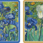 Caspari - Double Deck Of Bridge Playing Cards, Jumbo Type, Van Gogh Irises