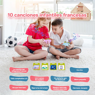 Spanish & English Talking Flash Cards For Toddler 1-6 Year Olds, Learning Montessori Toys With 510 Sight Words, Speech Therapy T