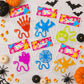 24 PCS Halloween Toys Gifts for Kids,Mini Sticky Hands Prizes for Toddlers