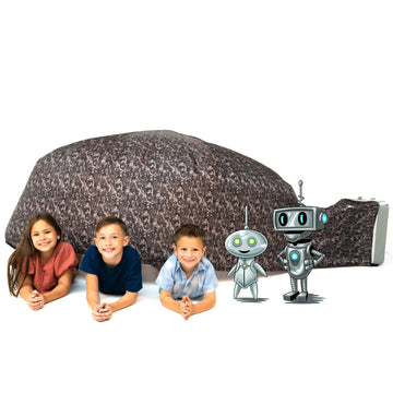 The Original Patented Airfort - Build A Fort In 30 Seconds, Inflatable Fort For Kids, Play Tent For 3-12 Years, A Playhouse Where Imagination Runs Wild, Fan Not Included (Digi Camo)