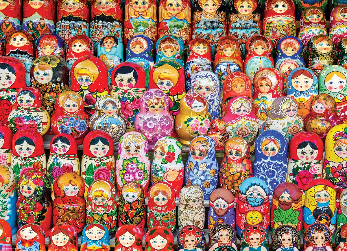 Eurographics 5420 Russian Matryoshka Dolls Puzzle (1000 Piece)