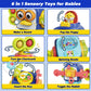 Moontoy Activity Busy Cube Toddlers 1-3, Sensory Montessori Toys For 1 Year Old Boy Baby Toys 12-18 Months Stocking Stuffers, Airplane Travel Fidget 1St Birthday Valentines Gift Easter Basket Stuffers
