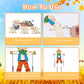 Fennoral 12 Pack Scarecrow Wind Chime Kit For Kids Make You Own Scarecrow Craft Kit Diy Arts And Crafts For Boys Girls Fall Art
