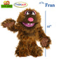 Living Puppets 12-Inch Plush Friendly Brown Monster Hand Puppet - Fine European Design, Ultra-Soft And Cuddly, Promotes Child De