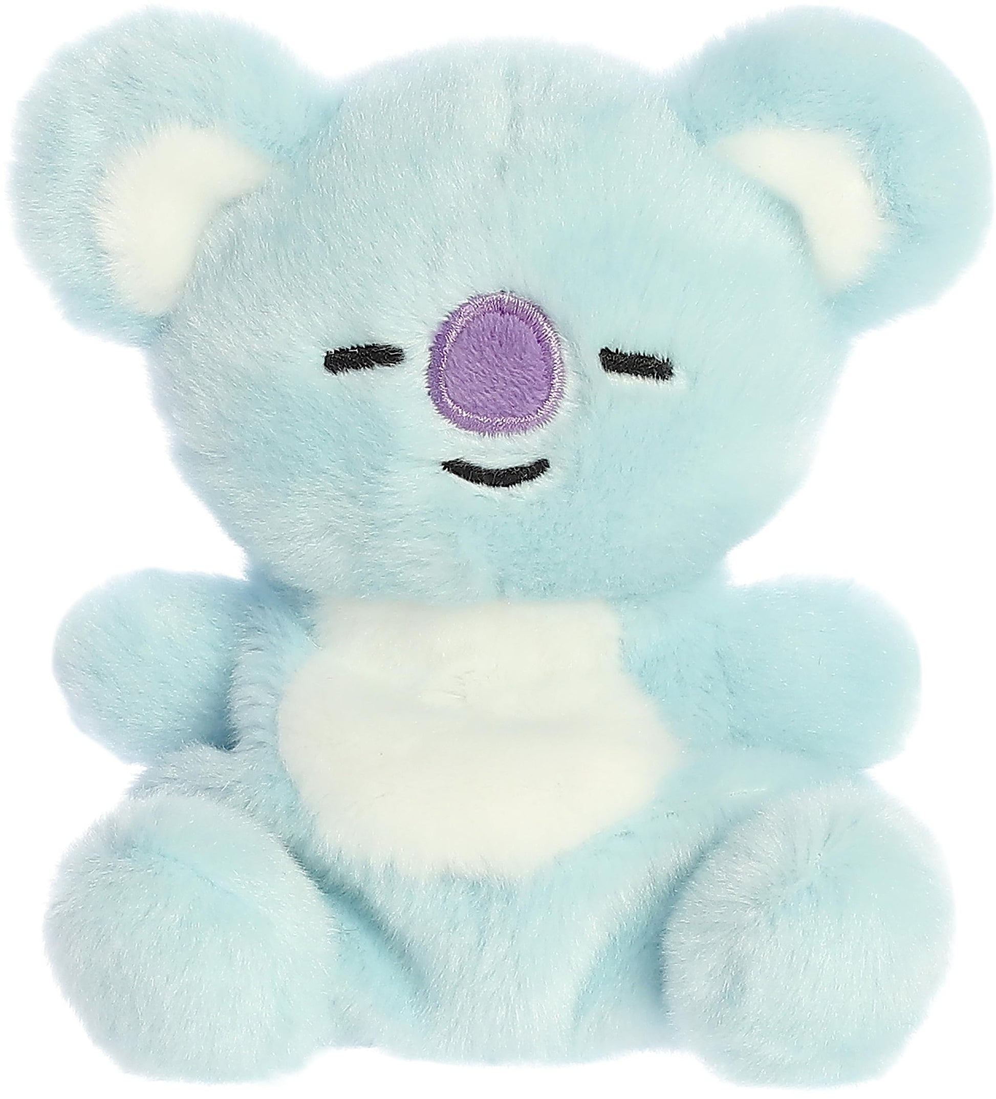 Aurora® Lovable Bt21 Palm Pals™ Koya Stuffed Animal - Collectible Fun - Delightful Cuteness - Blue 5 Inches