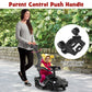 Infans 3 In 1 Ride On Push Car, Licensed Lamborghini Baby Stroller Sliding Walking Car With Push Handle, Music, Usb, Headlight, Under Seat Storage, Kids Foot-To-Floor Toy For 18-60 Months (Black)