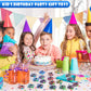 Derte 45 Pieces Mini Pull Back Cars For Kids Racing Vehicles Toys Bulk With Storage Box Party Favor Supplies Classroom Prizes Tr