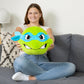 Club Mocchi Mocchi- Teenage Mutant Ninja Turtles Plush - Leonardo Head Plushie - Squishy Tmnt Toys - Plush Collectible Tmnt Figures - Soft Plush Toys And Tmnt Room Decor - 15 Inch