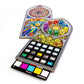 Floodgate Games Sagrada 5&6 Player Expansion - Cardboard Game in Yellow and Orange, Model SA02FGG