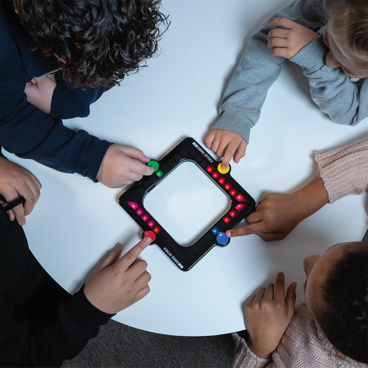 Snake Attack Electronic Handheld Game - Solo And Multiplayer Reflex Game For Kids Ages 8+