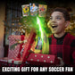 Soccer Trading Cards 2024-25 | 3 Packs - 33 Collectible Football Cards For Fans & Players Black, Gold & Silver Soccer Mystery Ca