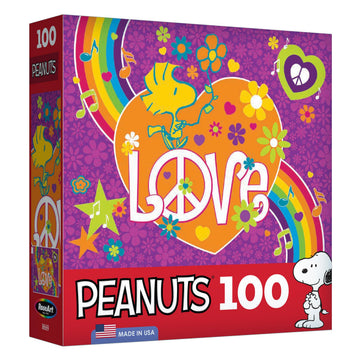 Roseart - Peanuts - Woodstock Love - 100 Piece Jigsaw Puzzle For Kids And Adults