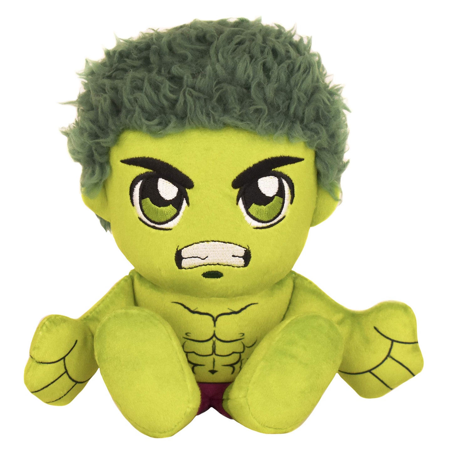 Bleacher Creatures Marvel Hulk 8' Kuricha Sitting Plush - Soft Chibi Inspired Toy