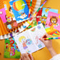 Benlouis 24 Preschool Kindergarten Mini Coloring Books For Kids Graduation Party Favor Gift Small Activity Books Bulk For Studen