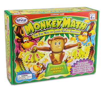 Monkey Math Game, Simple Addition Game For Kids