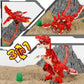Hsanhe Stem 3 In1 Dinosaurs Building Kits 287Pcs, Toys For Kids Age 6-10 Year Old, Educational Building Sets Best Gifts For Boy 6-10 (Red)