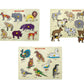 Little Genius Animals + Birds Puzzle Tray Combo Set of 3+ Years | Multi Color