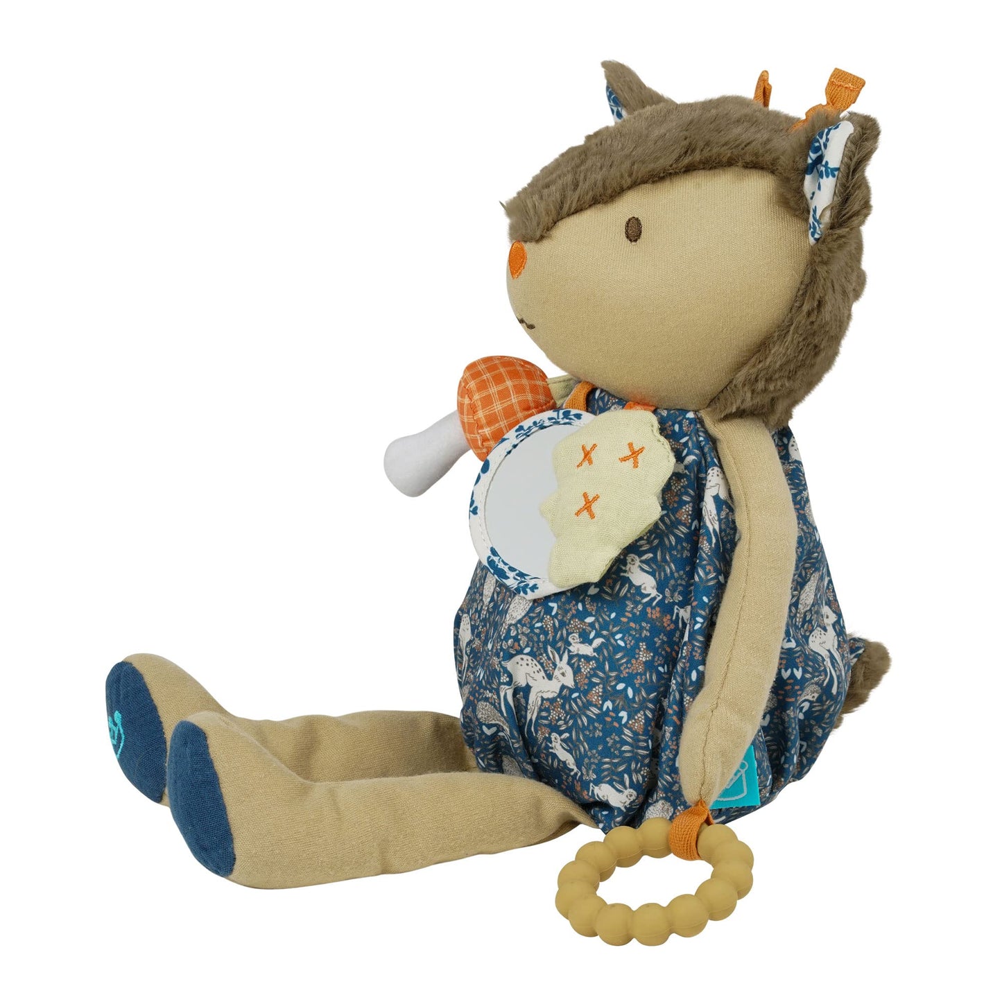 Manhattan Toy So Deer To Me Plush Deer 9.5'' Stuffed Animal Activity Toy