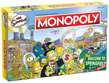 Monopoly The Simpsons Board Game | Based On Fox Series The Simpsons | Collectible Simpsons Merchandise | Themed Classic Monopoly