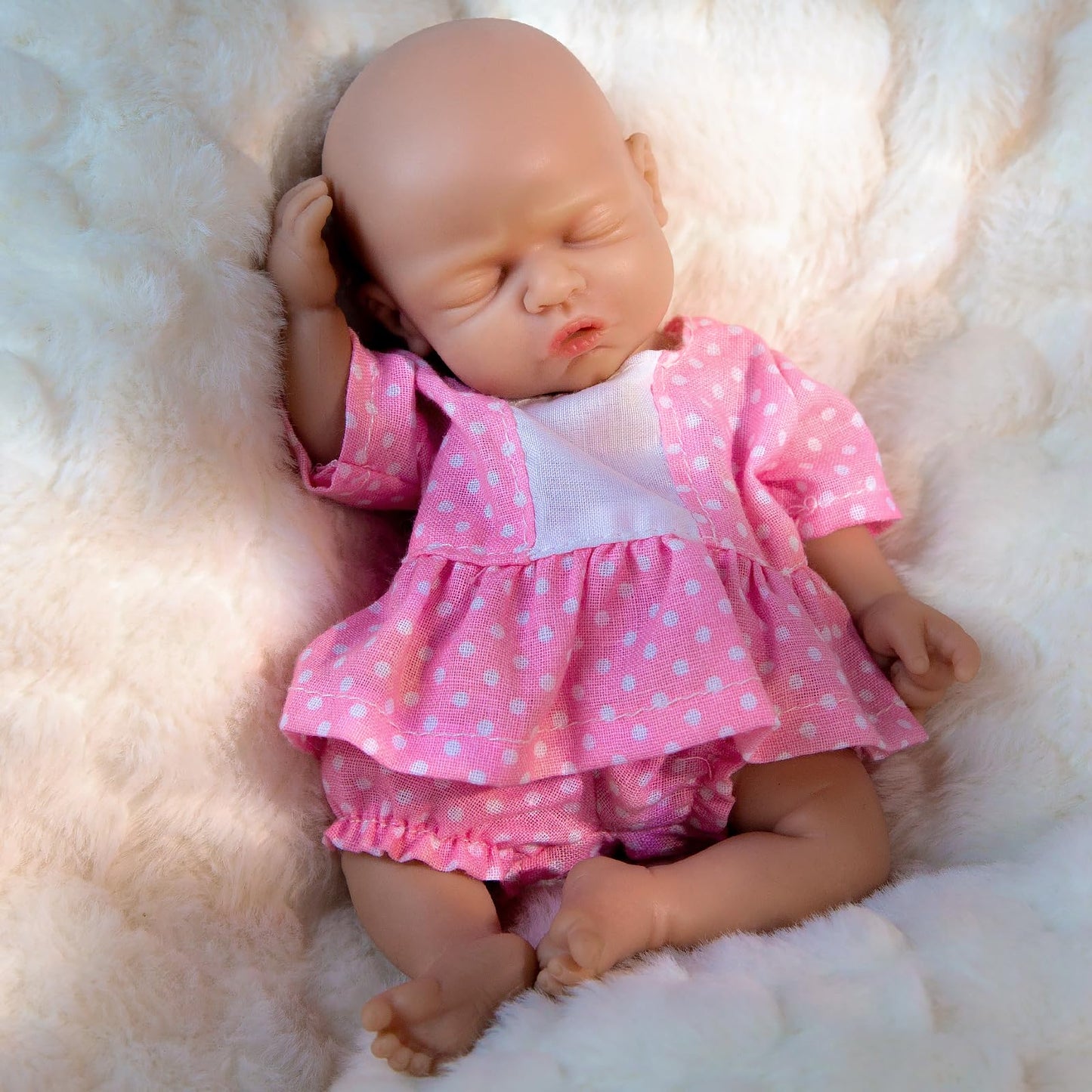 Vollence 14 inch Realistic Silicone Newborn Baby Doll - Boy