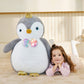 Earthsound Giant Penguin Stuffed Animal Plush Toy,Large Jumbo Cute Soft Toys,Big Size Huge Fluffy Plushy Oversized Fat Plushie,G
