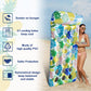 Pool Floats Raft - 2 Pack Oversized Pool Floats Lounge mature-themed Size  71.65 x 34.3  Inflatable Pool Float with Headrest  Ultra-Comfort Cooling Inflatable Pool Floats for mature-themeds