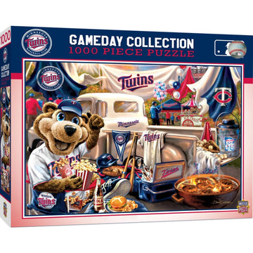 MasterPieces 1000 Piece Jigsaw Puzzle for Adults - MLB Minnesota Twins Gameday - 19.25x26.75
