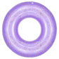 Moko Swim Rings With Glitter, 90Cm Diameter Inflatable Pool Float Swimming Pool Float Tube Round Shaped Swimming Tube Water Fun Beach Pool Toys For Summer Party For Kids Adults, Purple