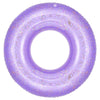 Moko Swim Rings With Glitter, 90Cm Diameter Inflatable Pool Float Swimming Pool Float Tube Round Shaped Swimming Tube Water Fun Beach Pool Toys For Summer Party For Kids Adults, Purple