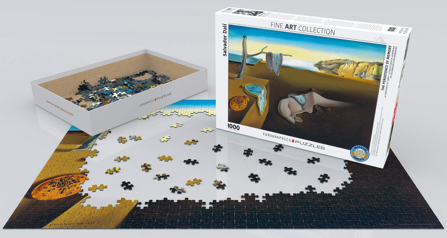 Eurographics (Eurhr) The Persistence Of Memory By Salvador Dali 1000Piece Puzzle 1000Piece Jigsaw Puzzle