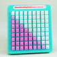 Small World Toys Addition and Subtraction Games, Compact Math Board for Ages 3+, Multi-Color, Model 7848, Educational Learning Toys