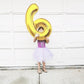 Gold Number 6 Balloon 40 Inch, 6 Balloon Number, 6Th Birthday Decorations, Gold Party Supplies For Boys Girls