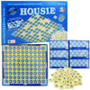 Ekta Housie 48 Reusable Cards & Tile Fixable Board Game (Multicolour)