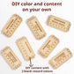 Cypherx Kids Reward Tokens, Unique Birthday Wooden Tokens For Kids, 24 Redeemable Tokens + 3 Blank Diy Tokens, Coupon Shaped (No