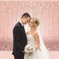 Avezano 8x6ft Rose Gold Bokeh Backdrop Glitter Rose Gold Sweet Sixteen Birthday Party Background Rose Gold Birthday Baby Shower