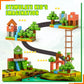 Magnetic Blocks - Build Magnet World Edition, Magnetic Blocks For Kids Ages 3-4, 4-8, Magnetic Toys For Boys & Girls, Stem Monte