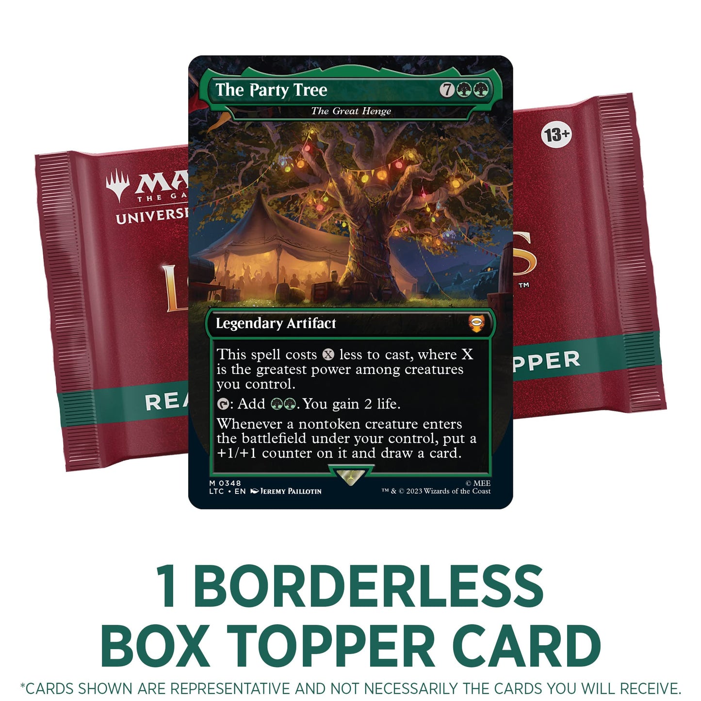 Magic The Gathering Tales of Middle-Earth Set Booster Box - 30 Packs (360 Cards) - Various - Model D15230000