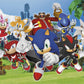 Clementoni - 27159 - Supercolor Puzzle Sonic - 104 Pieces - Jigsaw Puzzle For Kids Age 6 - Made In Italy