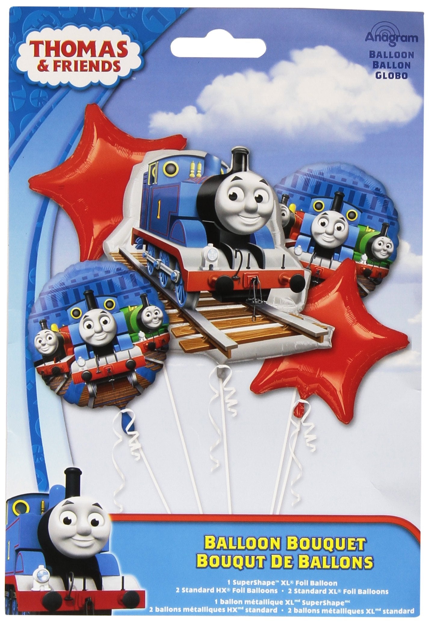 Anagram Thomas and Friends Balloon Bouquet (1 per Package)