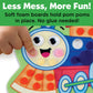 Creativity For Kids Pom Pom Pictures: Transportation - Train And Plane - Preschool Learning Activity, Sensory Toys For Toddlers Ages 3-4+