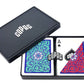 Copag 1546 Neoteric Design 100% Plastic Playing Cards, Poker Size (Standard) Green/Red (Regular Index, 1 Set)
