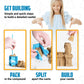 Create A Castle Indoor Sandcastle Play Sand Kit, 1.5 Lbs Sensory Play Sand, Buildmaster Starter Reusable Castle Magic Sand Toy Set For Kids, 20 Pieces And Playmat, For Kids 6+