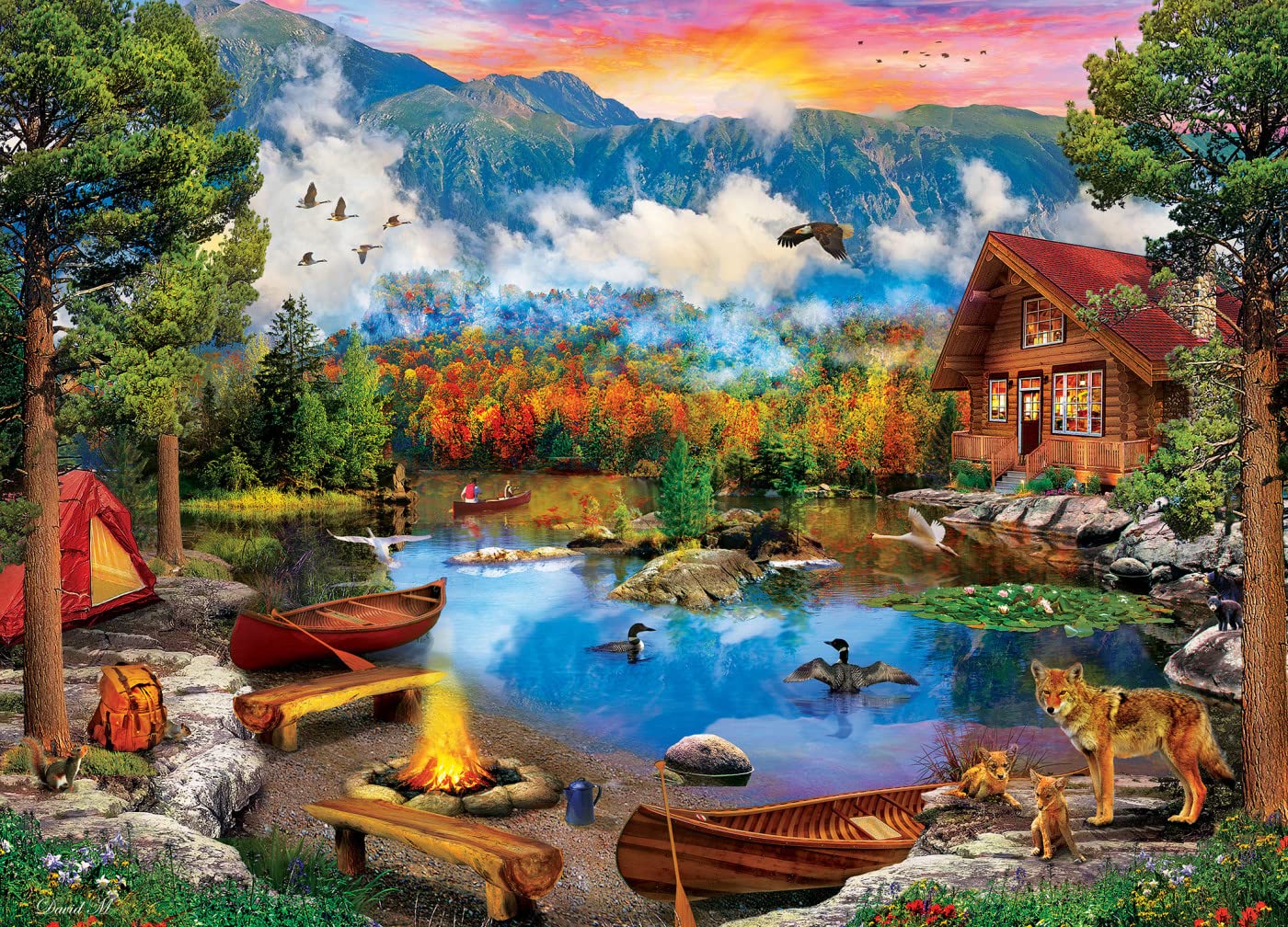 Sunset Canoe 1000 Pc
