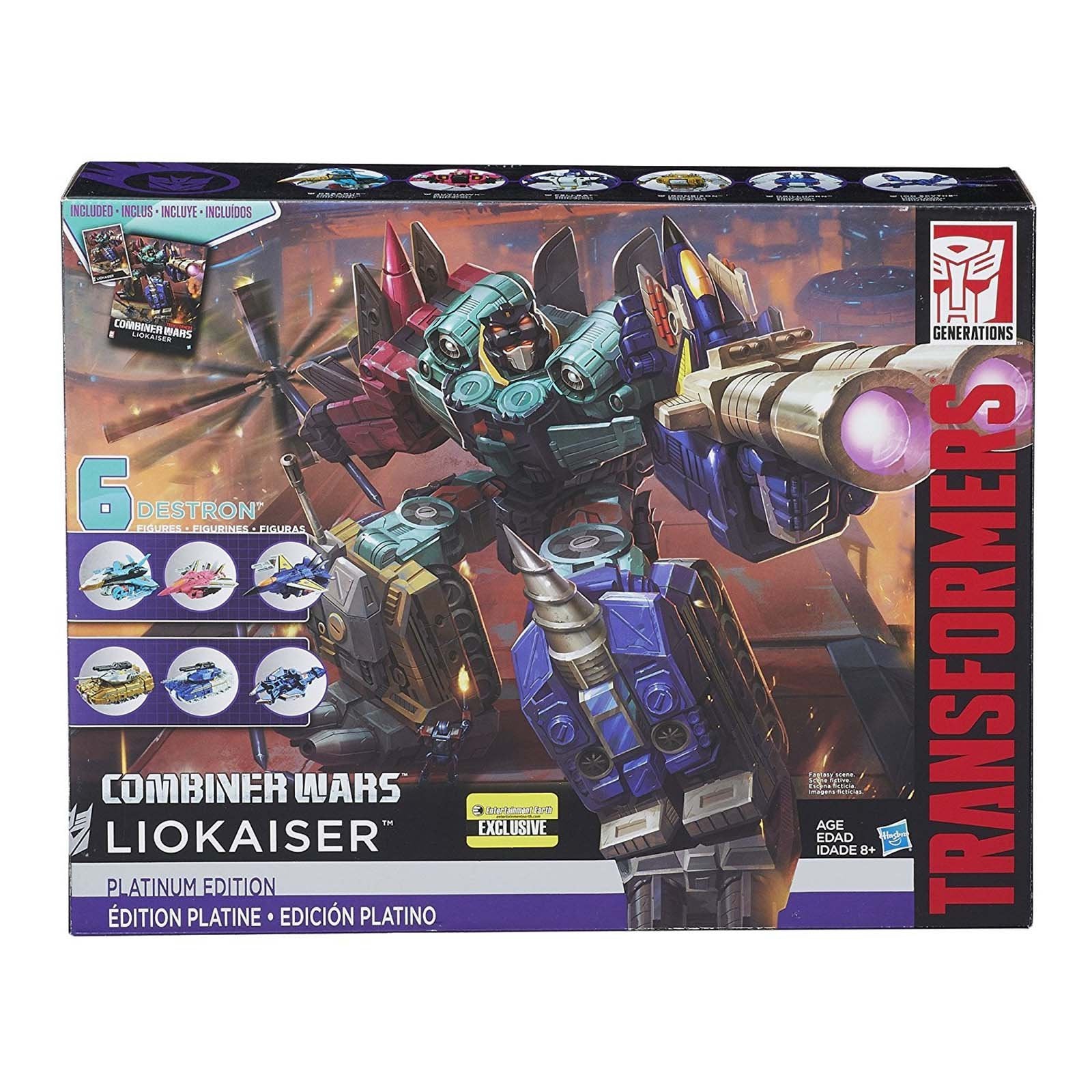 Hasbro Transformers Generations Combiner Wars 2016 Liokaiser Platinum Edition Action Figure